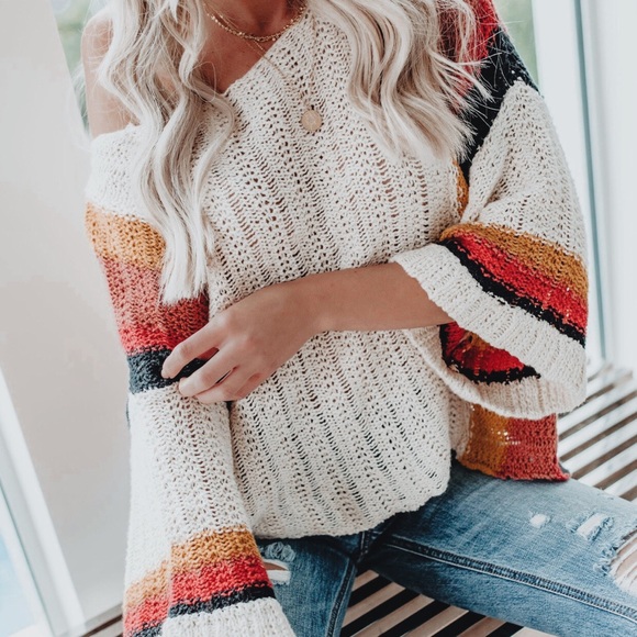 Vici Grand Canyon Striped Sweater - Picture 4 of 8